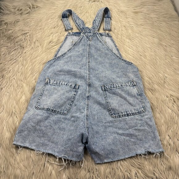 Gap Denim Short Alls Overall Shorts - Picture 5 of 6